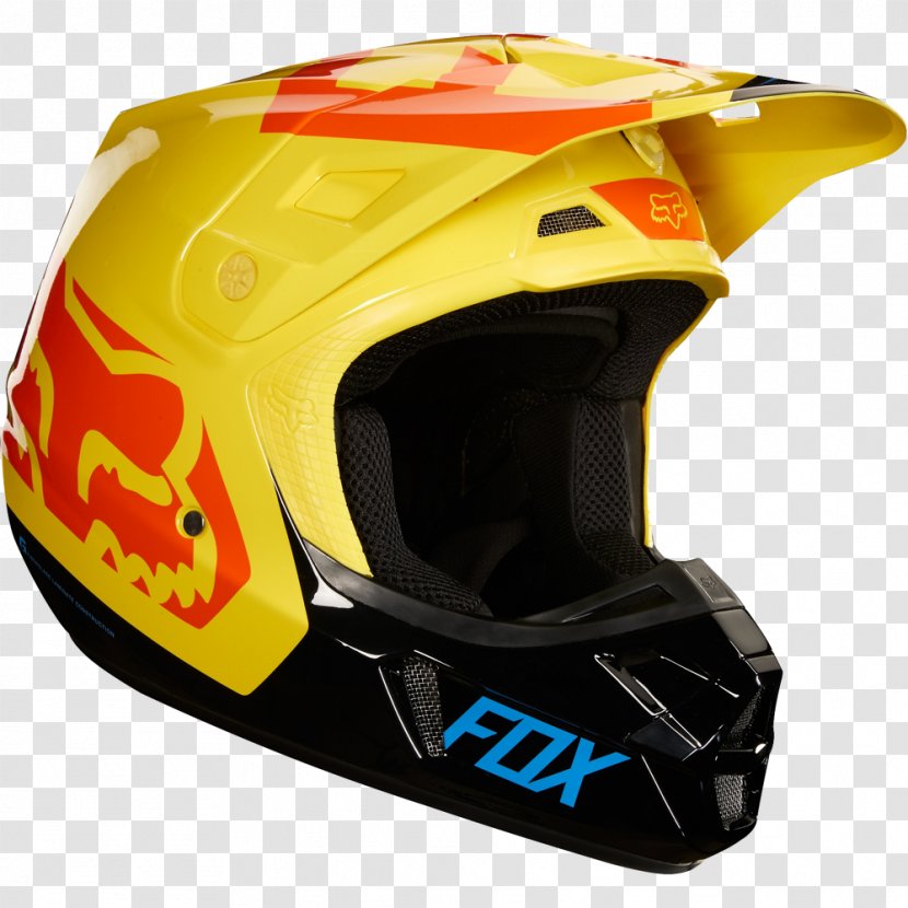 Motorcycle Helmets Fox Racing Helmet Transparent PNG