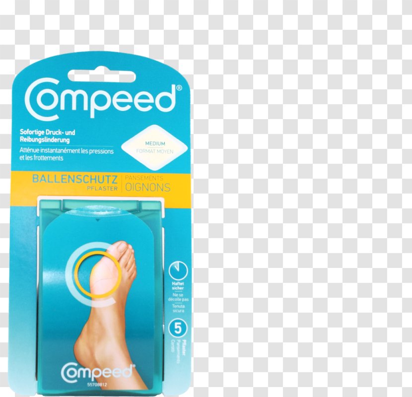 Compeed Bunion Plasters Medium 5 Blister Transparent PNG