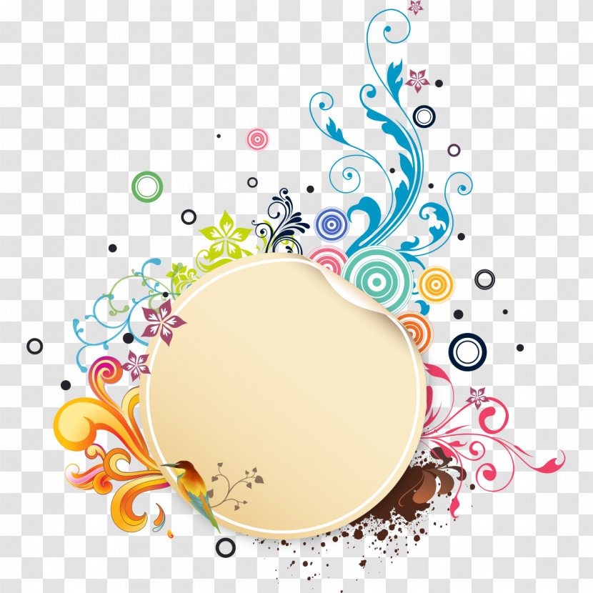 Color Wheel - Gratis - Colored Circles Decorative Background Transparent PNG