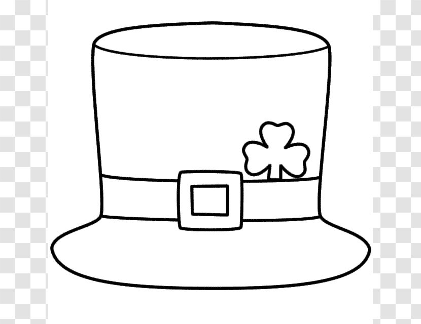 Saint Patricks Day Hat Leprechaun Shamrock Four-leaf Clover - Headgear Transparent PNG