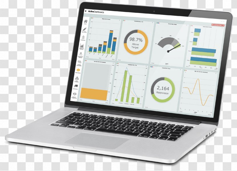 Dashboard Laptop Computer Advertising Marketing Transparent PNG