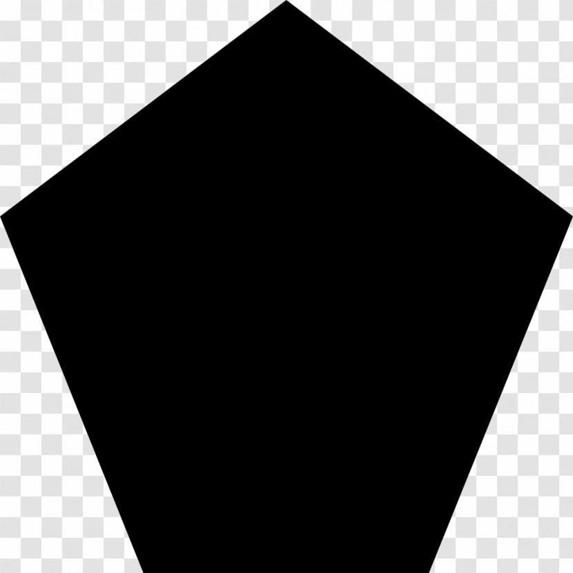 Pentagon Shape Polygon Information - Triangle Transparent PNG