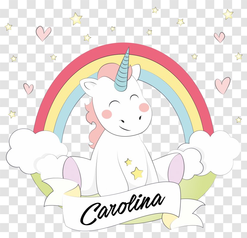 The Black Unicorn Horse Rainbow - Cartoon Transparent PNG