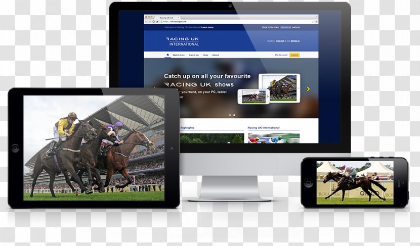 Racing UK Horse United Kingdom Broadcasting - Advertising Transparent PNG