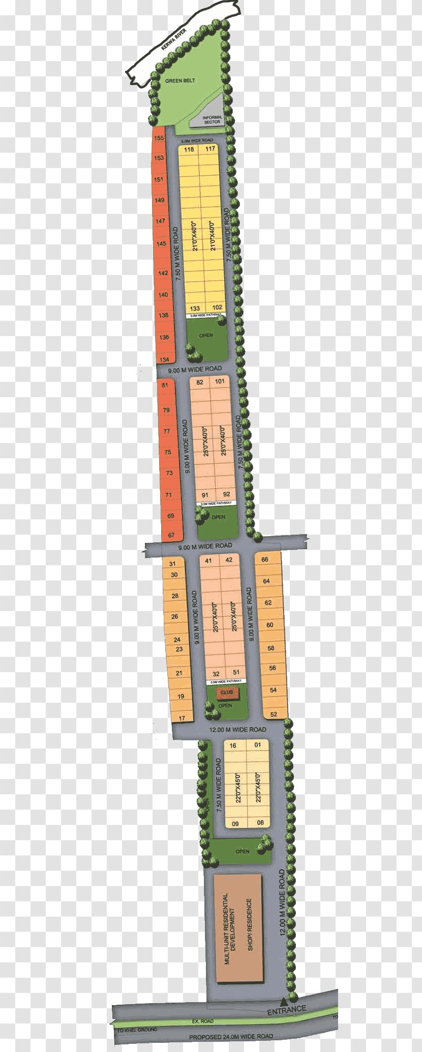 Sarvesh Builders & Developers And Aditya Avenue Manal Tower Malka - Elevation - Design Transparent PNG