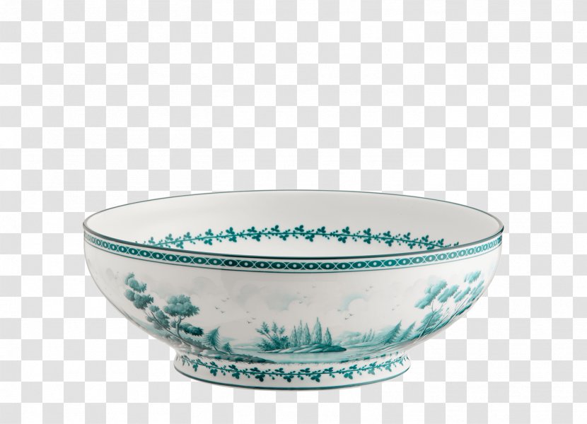 Blue And White Pottery Ceramic Bowl Porcelain Tableware - Salad-bowl Transparent PNG