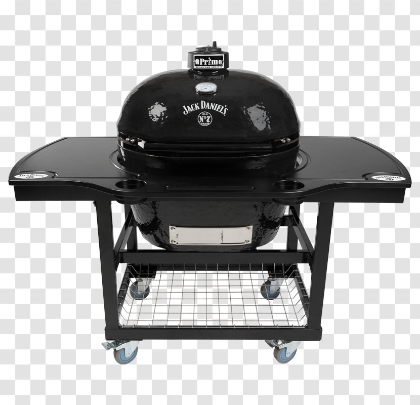 Barbecue Grilling Kamado Jack Daniel's Primo Oval XL 400 - Smoking Transparent PNG