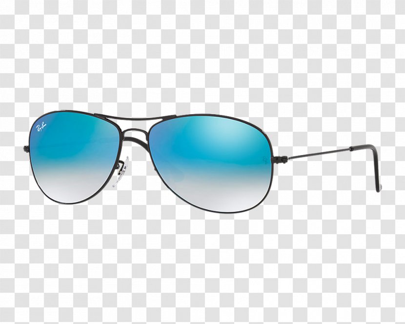 Ray-Ban Aviator Sunglasses Mirrored Blue - Goggles Transparent PNG
