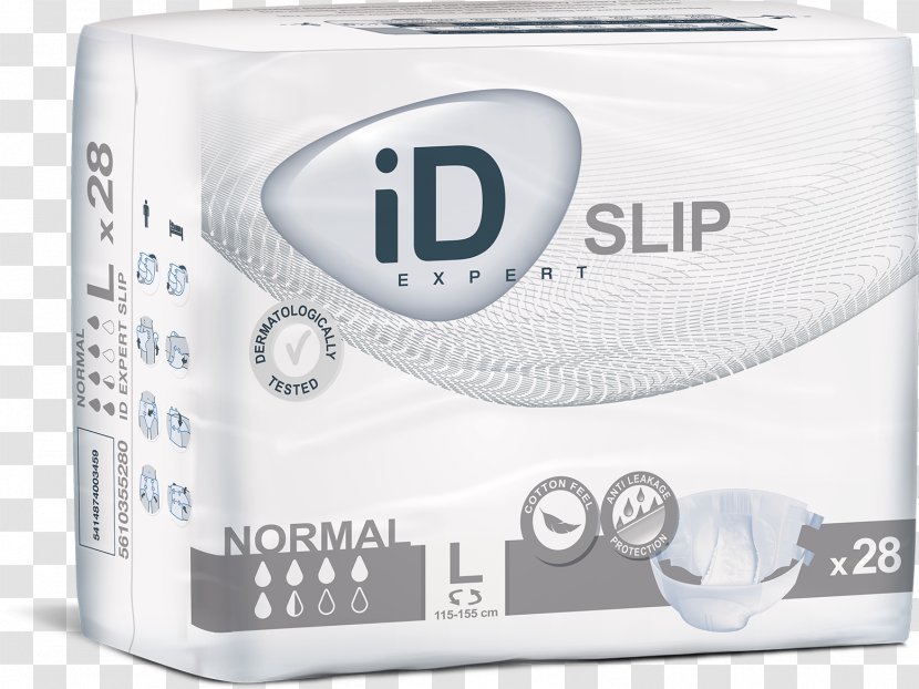 Slip Adult Diaper Urinary Incontinence Pad - Silhouette Transparent PNG