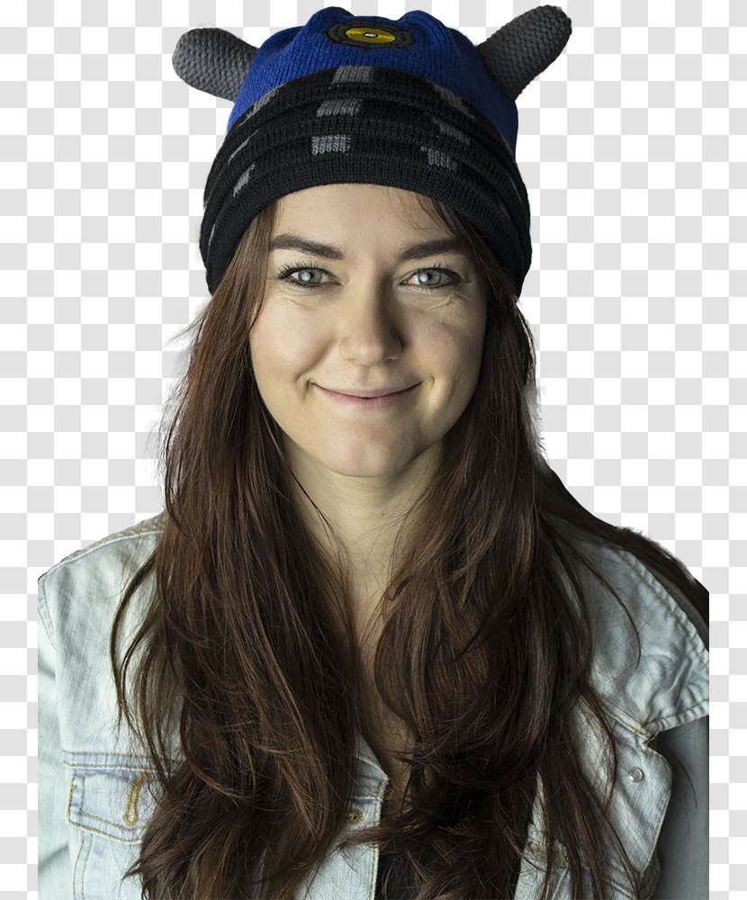 Beanie Doctor Who Knit Cap Dalek Long Hair Transparent PNG