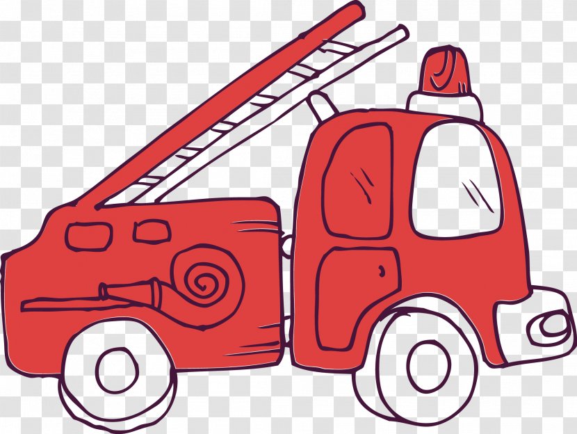 Car Automotive Design Clip Art - Fire Engine - Ambulance Vector Transparent PNG