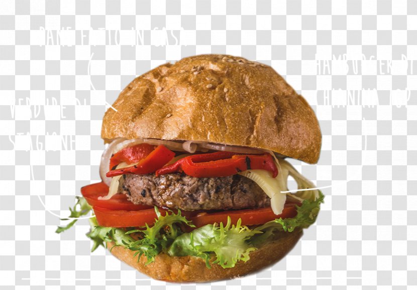 Cheeseburger Buffalo Burger Veggie Pan Bagnat Hamburger - Dish - Panino Transparent PNG