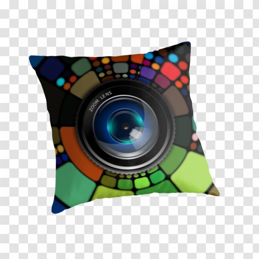 Camera Lens Throw Pillows Photography Apple IPad Pro - Ipad Transparent PNG