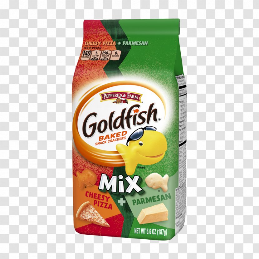 Goldfish Pizza Pepperidge Farm Cracker Flavor - Snack - Paprika Flavour Transparent PNG