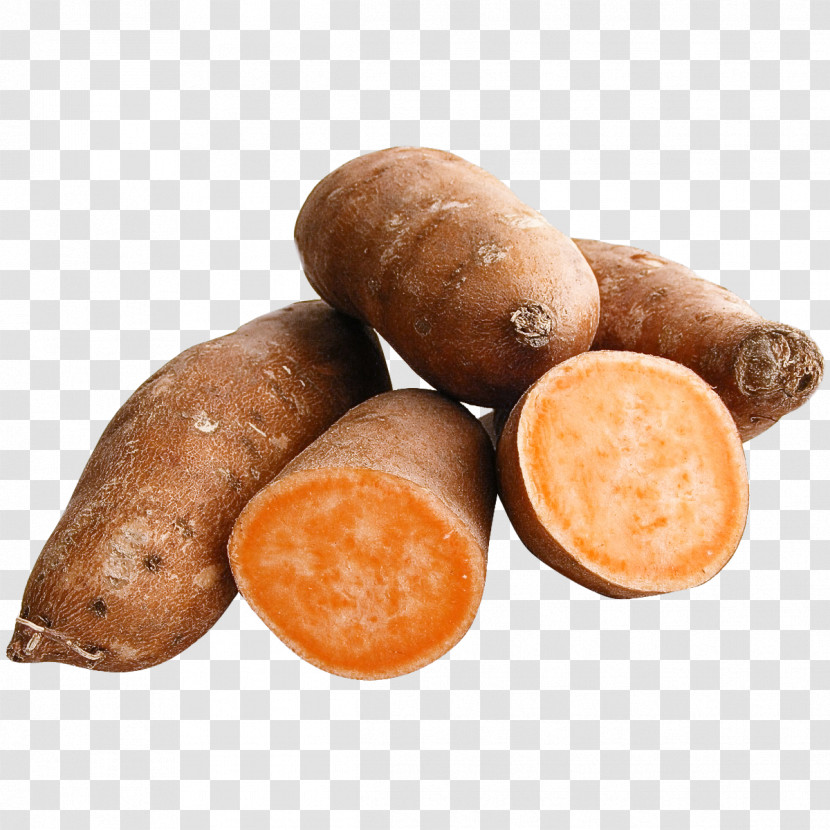 Food Root Vegetable Cumberland Sausage Tuber Sweet Potato Transparent PNG