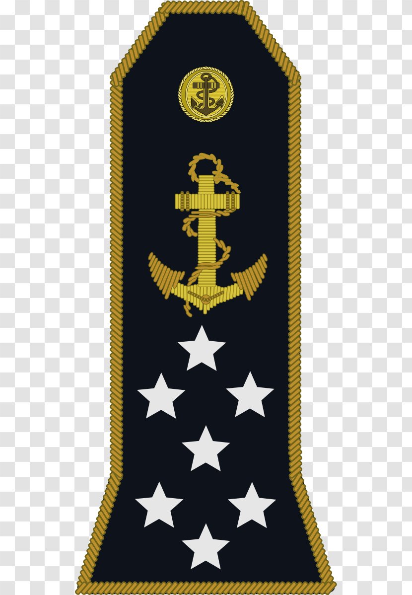 Admiral Of France Military Rank French Armed Forces - Navy Transparent PNG