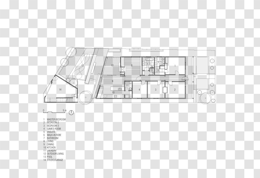 Floor Plan Line Angle - Text Transparent PNG