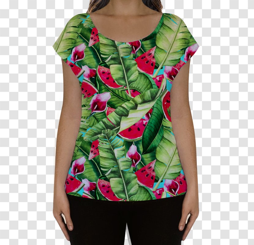 T-shirt Art Handbag Studio Photography - Cotton - Watermelon Pattern Transparent PNG