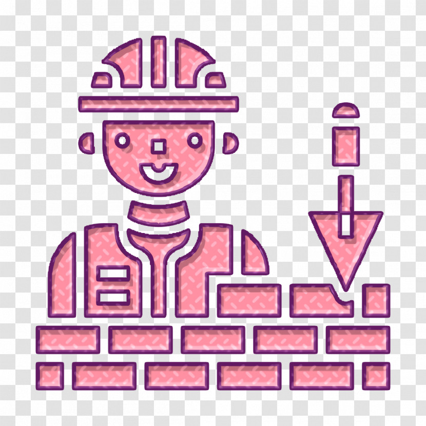 Wall Icon Construction Worker Icon Builder Icon Transparent PNG