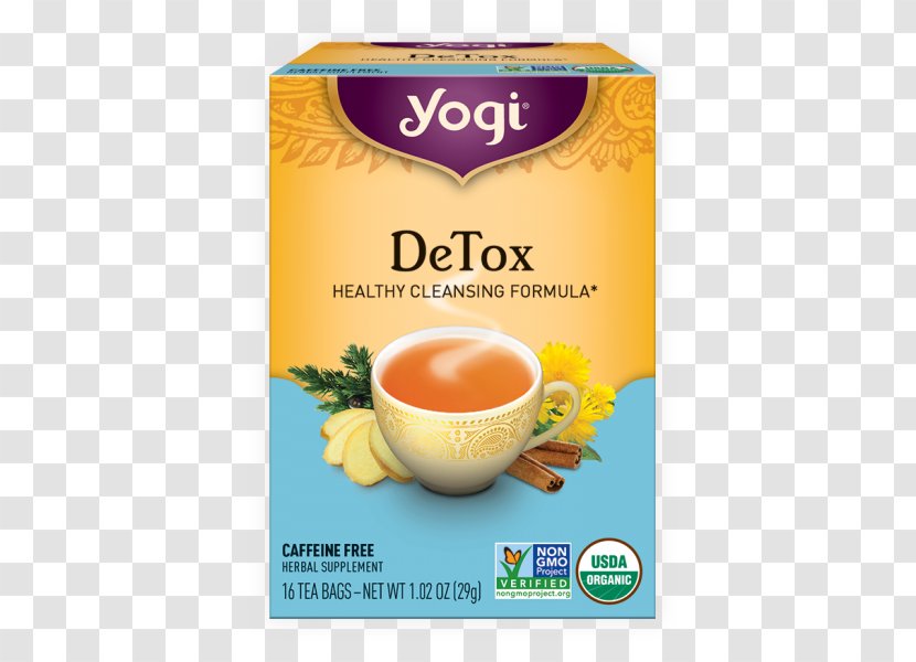 Green Tea Yogi Detoxification Bag - Black Pepper Transparent PNG