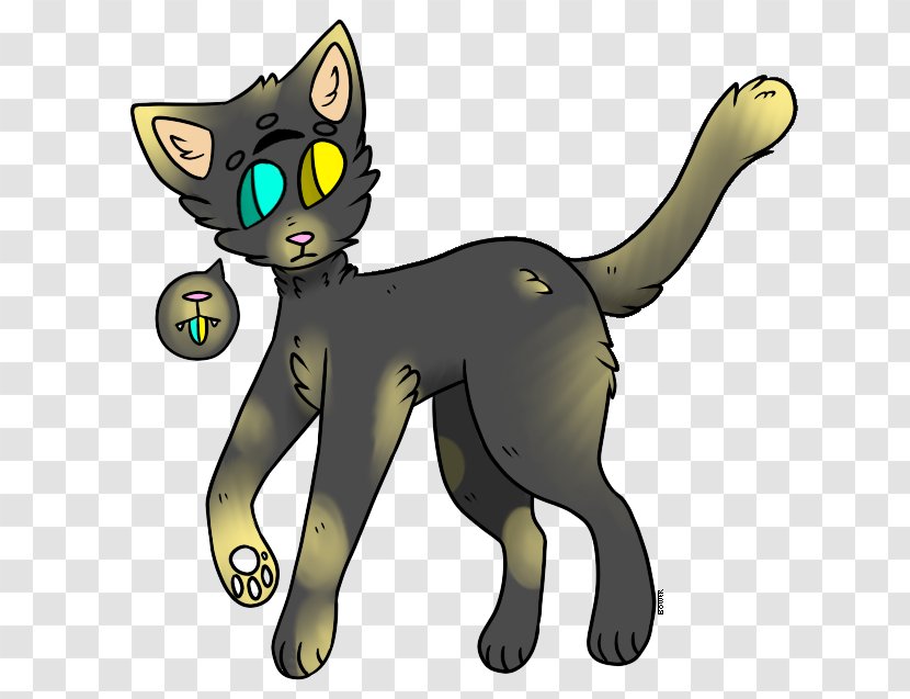 Kitten Whiskers Cat Warriors Tiger - Cartoon Transparent PNG