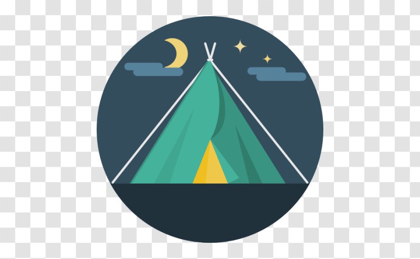 Camping Tent Outdoor Recreation - Symbol - Campfire Transparent PNG