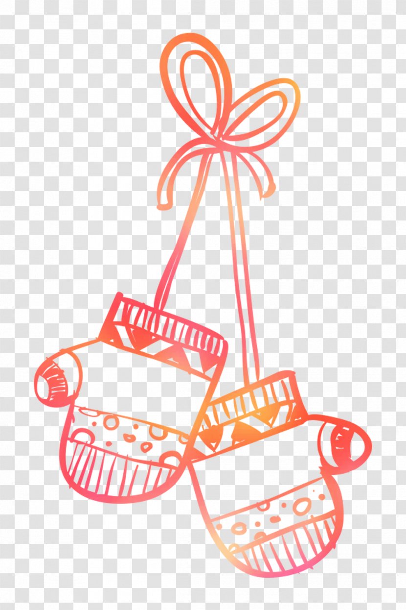 Product Design Clip Art Line - Christmas Ornament - Orange Sa Transparent PNG