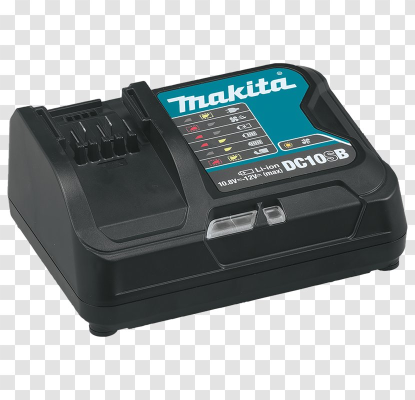 Battery Charger Lithium-ion Makita Volt Electric - State Of Charge - USB Transparent PNG