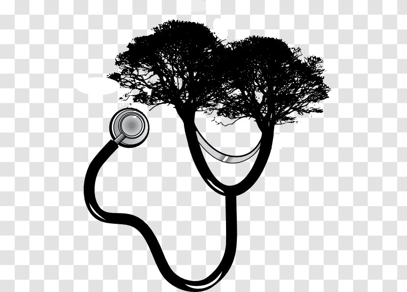 Tree Oak Drawing Clip Art - Heart - Stethoscope Transparent PNG