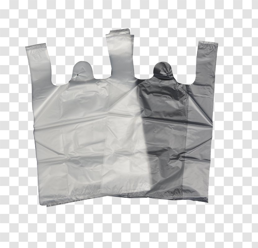 Plastic Bag - Black - And White Bags Transparent PNG