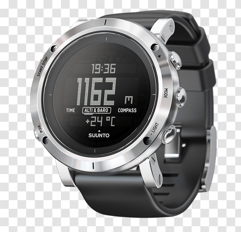 Suunto Core Classic Oy Watch Brushed Metal Altimeter - Accessory - Vip Membership Card Transparent PNG