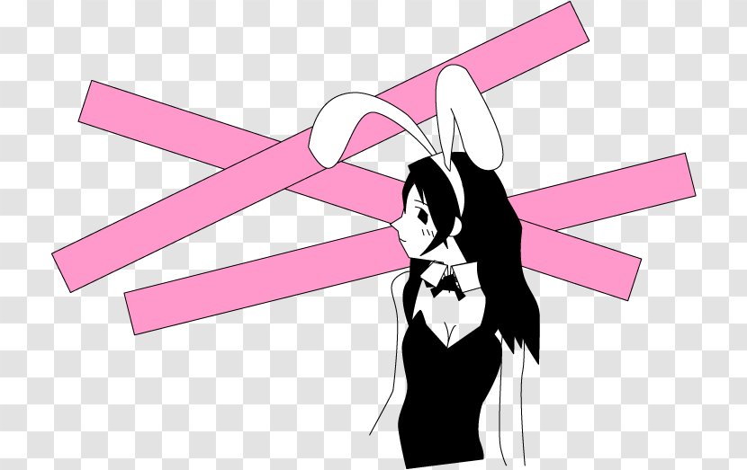 Playboy Bunny Rabbit - Magenta - Vector Transparent PNG