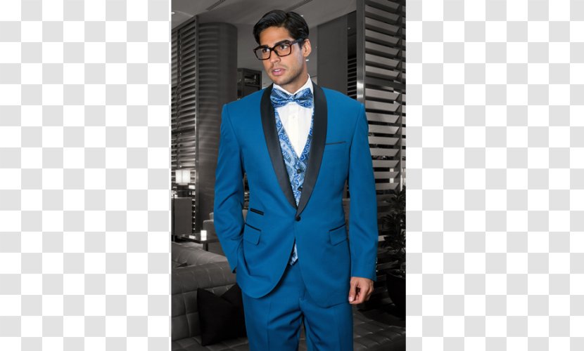 Tuxedo Suit Lapel Single-breasted Clothing - Dress Transparent PNG