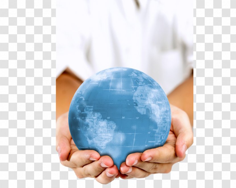 Editorial Santillana Geography Text Book Reading - Free Market - Hands Holding The Globes Transparent PNG