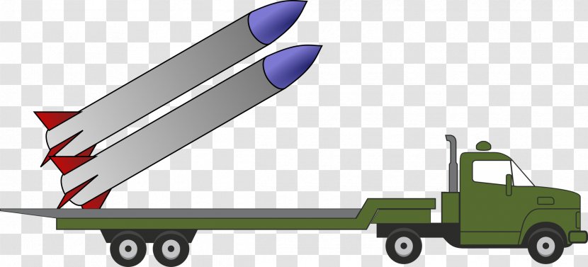 Pickup Truck Military Vehicle Missile Transparent PNG
