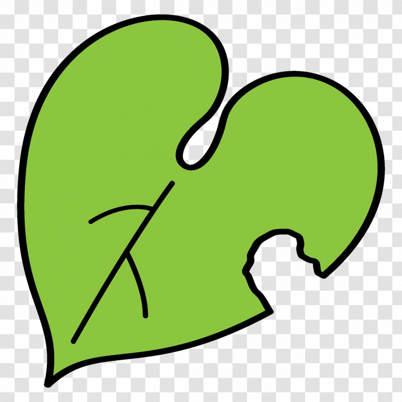 Green Clip Art Leaf Line - Plant Transparent PNG