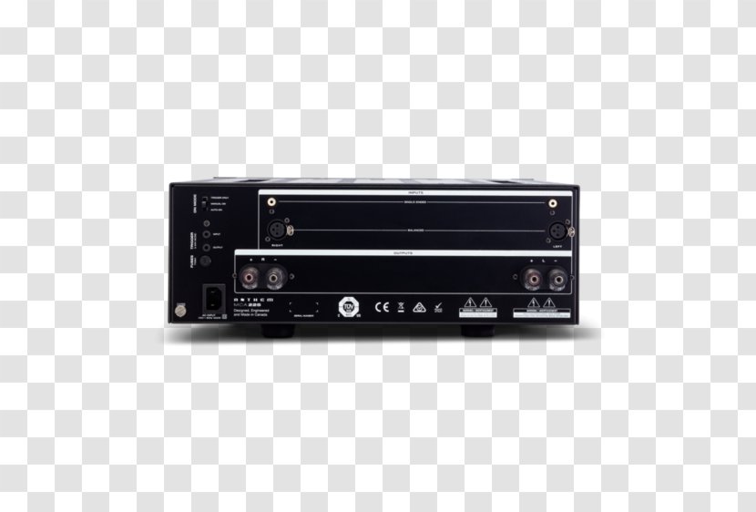 Audio Power Amplifier Radio Receiver AV Sound - Stereo - Cinma Transparent PNG