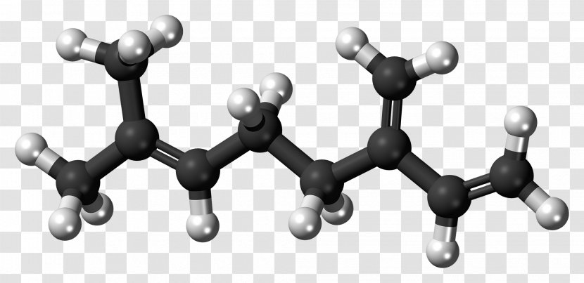 Citral Molecule Dihydroxyacetone Myrcene Citronellol - Nerol - Lemongrass Transparent PNG