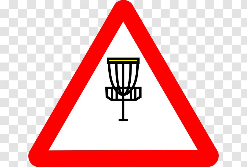 Disc Golf Clip Art - Traffic Sign Transparent PNG