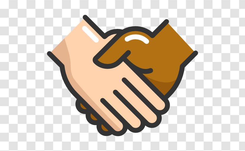 Handshake - Yellow - Finger Transparent PNG