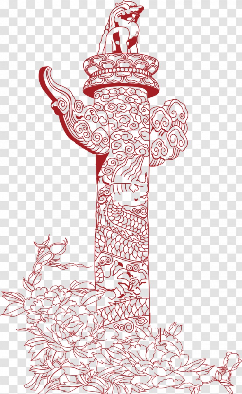Tiananmen Square Protests Of 1989 Tian'anmen Huabiao Anti-corruption Campaign Under Xi Jinping - Visual Arts - Hand Painted Column Transparent PNG