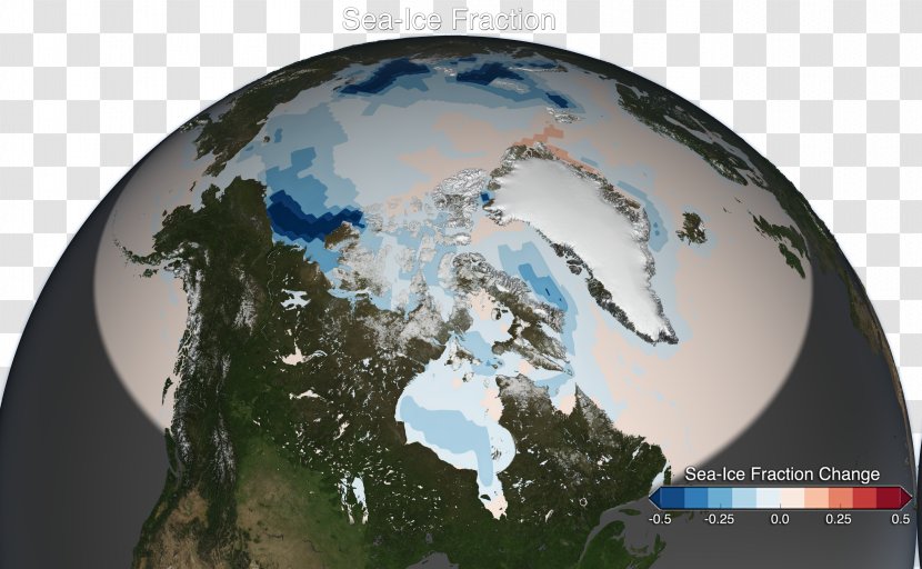 Arctic Ice Pack Global Warming Climate Change Sea - Earth Transparent PNG