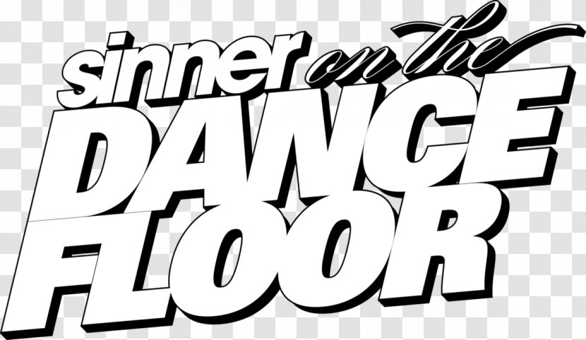 Logo Sinner On The Dancefloor Design Brand Pattern - Author - Black And White Transparent PNG