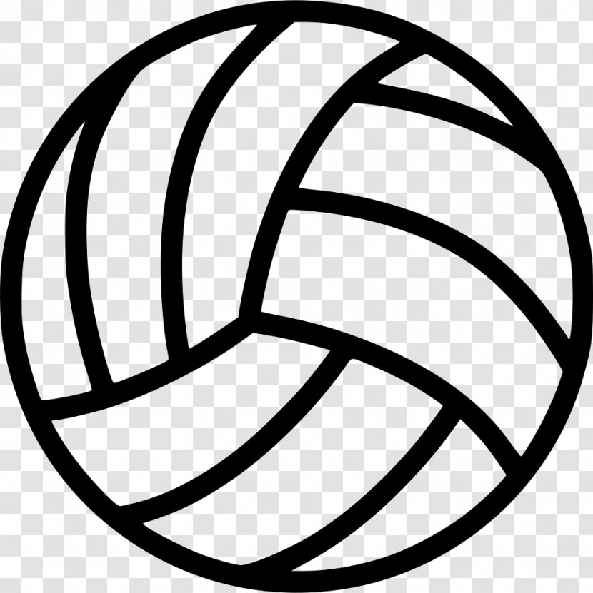 Volleyball Team Sport - Line Art Transparent PNG