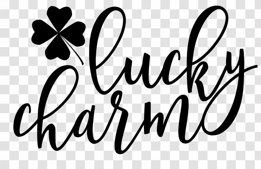 Logo Calligraphy Typeface Font - Art - Lucky Charms Transparent PNG