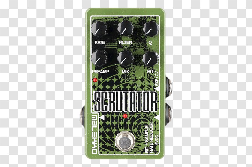 Effects Processors & Pedals Distortion Sampling Rate Malekko Heavy Industry Bitcrusher - Flower - Guitar Transparent PNG