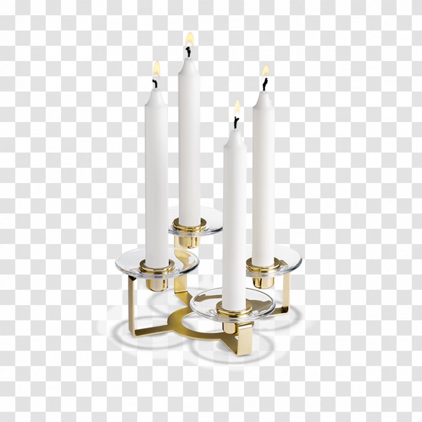 Candlestick Brass Advent Candle Lighting - Wax Transparent PNG