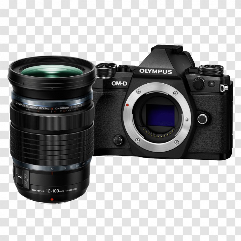 Olympus OM-D E-M5 Mark II E-M10 - Lens - Camera Transparent PNG