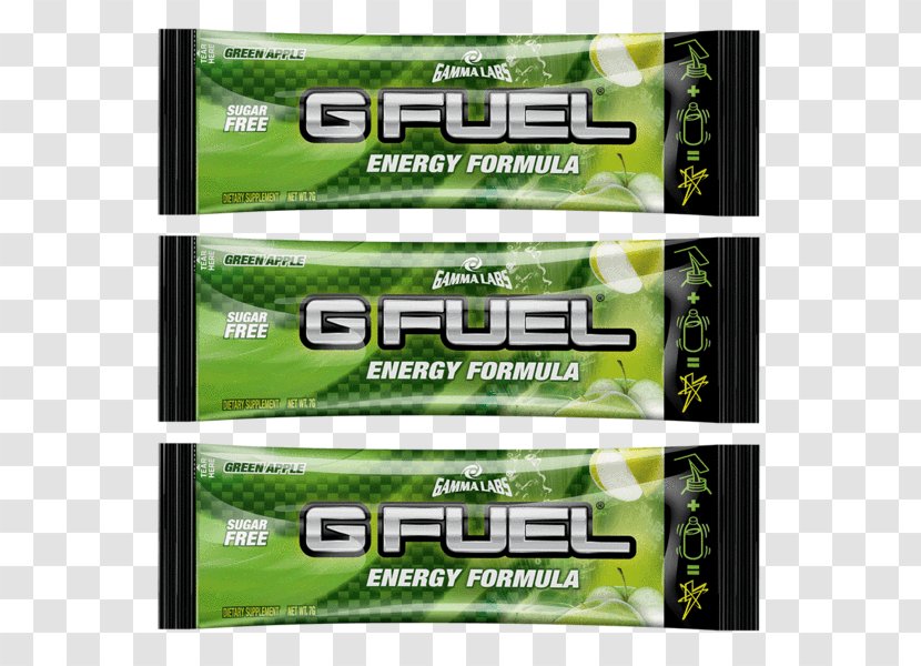 G FUEL Energy Formula Ice Packs - Granny Smith - Gfuel Transparent PNG