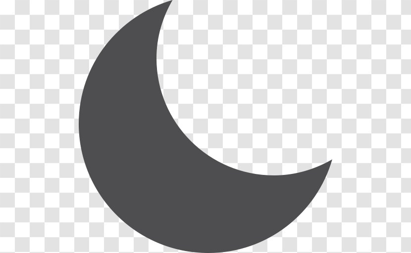 Moon Lunar Phase Crescent - Symbol Transparent PNG